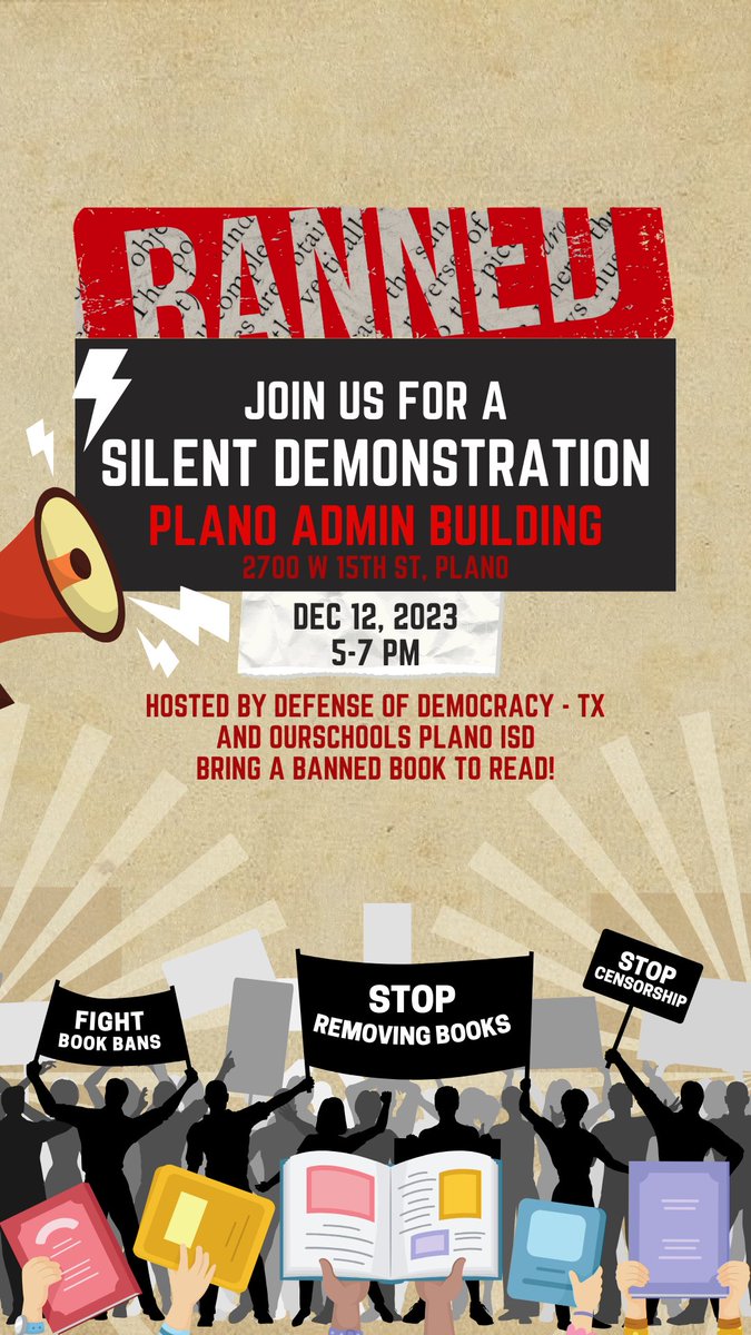 kellikillion's tweet photo. @jobinpnews #BansOffBooks #PlanoISD #fREADom #DefenseOfDemocracy https://t.co/ZfYwigZpgT