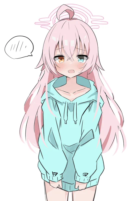 ホシノのパーカー姿もスキー #ブルアカ 