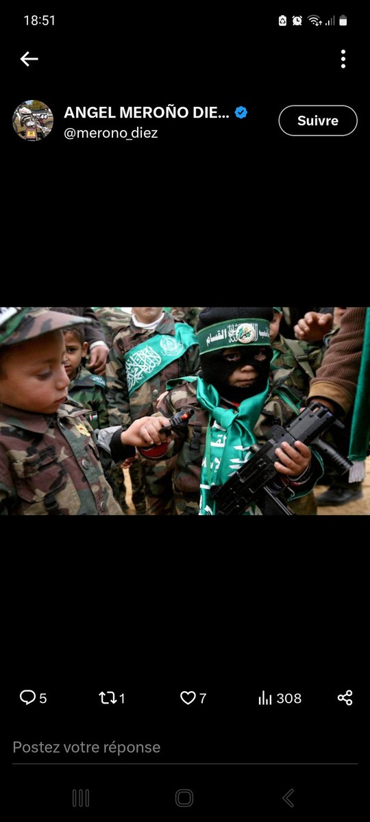 ComeIsle's tweet image. La Religion de paix et d'amour qui emmene ses gosses au jardin d'enfants 😮‍💨🤥🤥🤥
#stopbullshit #ontestpaslesmemes #ouvrezlesyeux #HamasTerrorists .