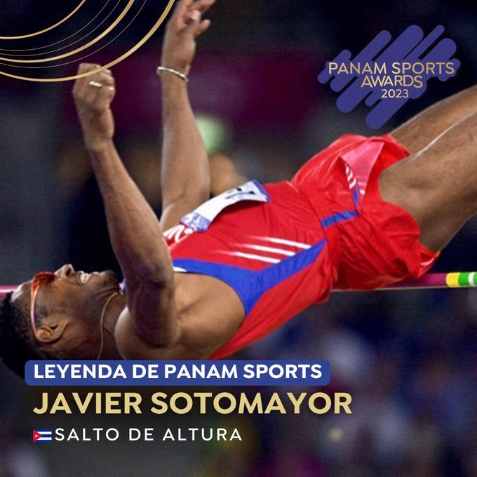 DrRobertoMOjeda's tweet photo. Muchas felicidades a Javier Sotomayor por el premio Leyenda de América. Campeón olímpico, recordista mundial desde hace 35 años y, sobre todo, un gran cubano.  #Cuba #CubaPorLaVida https://t.co/egI7A2qEJd