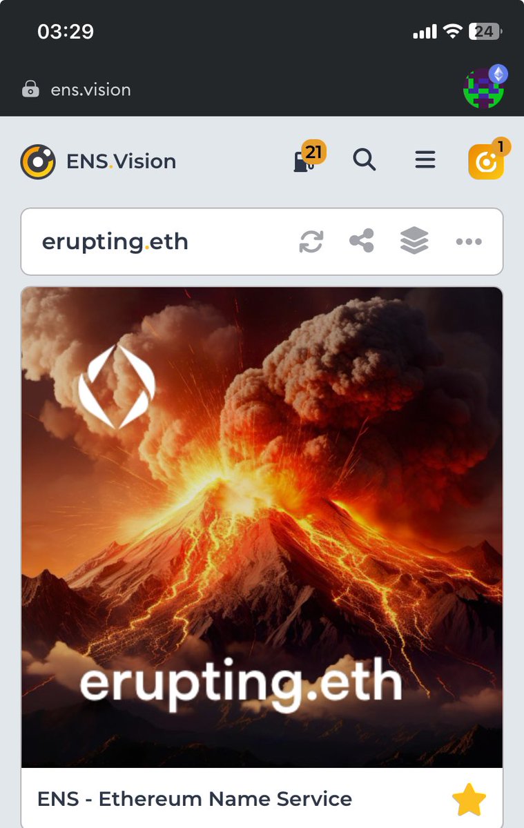 stpcrypto's tweet photo. Loving this with the new look #enavision #enstp #ENS https://t.co/EMcpejVgep