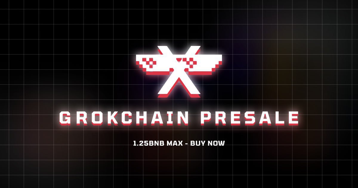 GrokChain_BSC's tweet image. Presale is LIVE on Pinksale🟢

pinksale.finance/launchpad/0x98…

May the grokchain begin. 🤖

#Grokchain #Pinksale #Grok #Grok_Project #presale #Binance