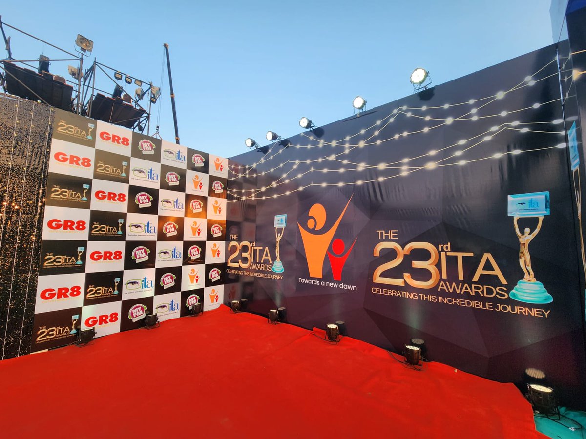 MYFMIndia's tweet photo. From the red carpet of the most prestigious Indian Television Academy Awards!
MY FM - The Official Radio partner of ITA 2023! Stay tuned for more updates!
@MYFMIndia
@TheITA_Official
@NamjoshiRahul @Rohit_mehr
@1rjved @rjnupur https://t.co/riWTwyrq20