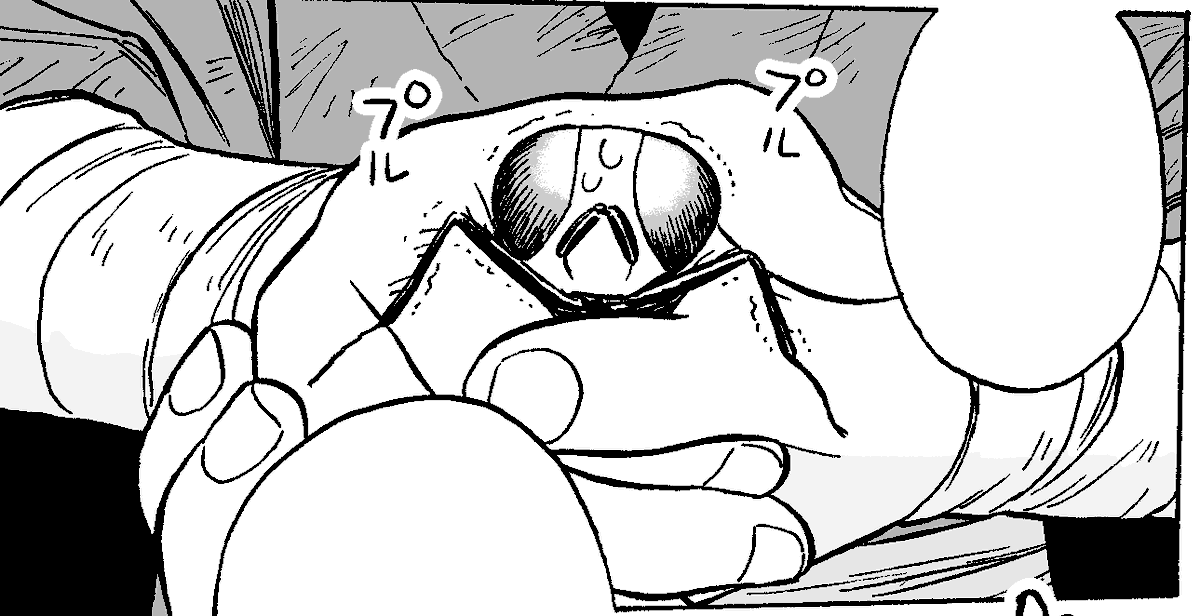 なんとなくどくもりでハエが震えているシーンを集めてみたら、3話連続でハエが震えているコマが出てきて笑ってしまいました こんなにハエが震える漫画は他にないと思います!