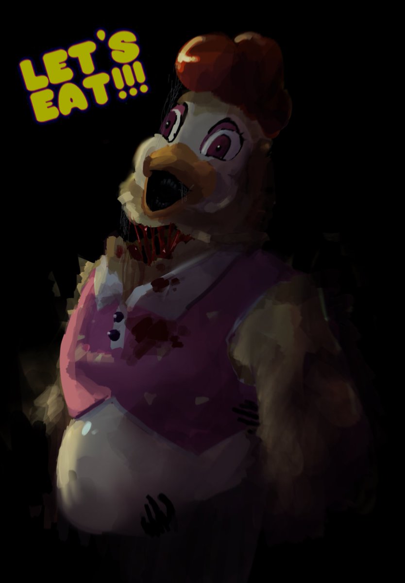 forumtrashbinz's tweet photo. It’s Chica!

#fnaf  #FiveNightsAtFreeddys https://t.co/GOXbyUZQnP