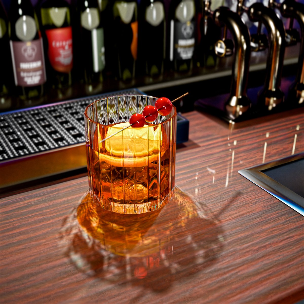 AndichD's tweet photo. Scotch on the Rocks, thanks to @SMOUSE_CG for his #shadersplus
#blender #b3d #caustics https://t.co/GqQWwf75RJ