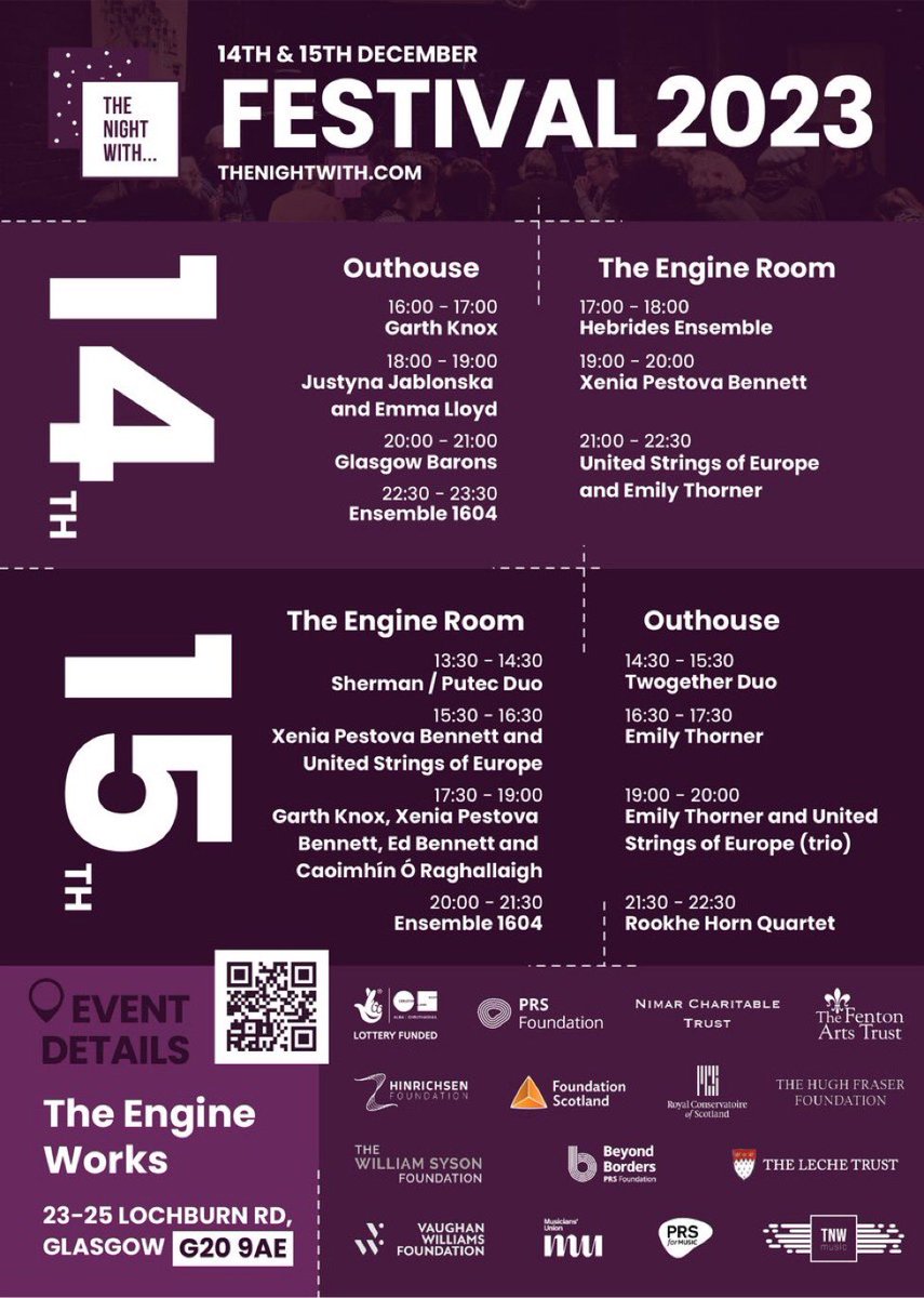 United Strings of Europe (@unitedstringseu) on Twitter photo 15 concerts, 12 premieres, around 80 works for you to hear (and you can join us for 3 gigs) . See you in #Glasgow?!
@ThornerEmily #XeniaPestova @mwhiteside @jomarshcomposer
@caroshawmusic <a href="/thenightwith/">The Night With</a> @dobrinka_T
@DaveF_composer @dobrinka_T
#HoutafKhoury and many more 15 concerts, 12 premieres, around 80 works for you to hear (and you can join us for 3 gigs) . See you in #Glasgow?!
@ThornerEmily #XeniaPestova @mwhiteside @jomarshcomposer
@caroshawmusic <a href="/thenightwith/">The Night With</a> @dobrinka_T
@DaveF_composer @dobrinka_T
#HoutafKhoury and many more