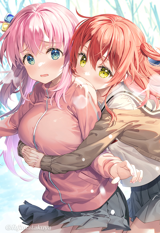 fujimatakuya's tweet image. 「ひとりちゃん、あったか〜い♡」