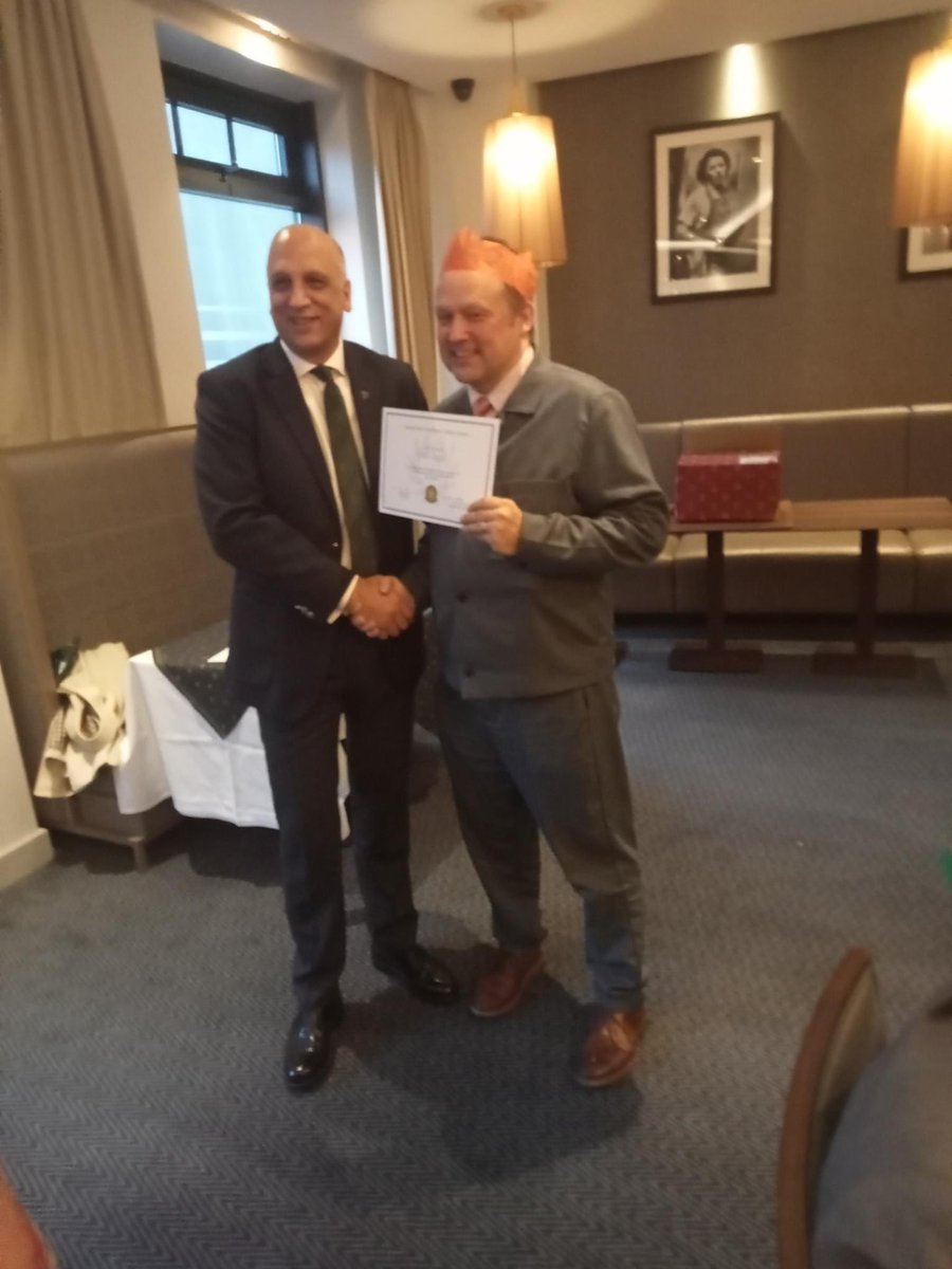 A great afternoon and evening (in some cases) was had by the IVA members &amp; distinguished guests at its annual Christmas Lunch in the Double Tree Hilton hotel on Pentonville Road Islington, attended by the Mayor of Islington