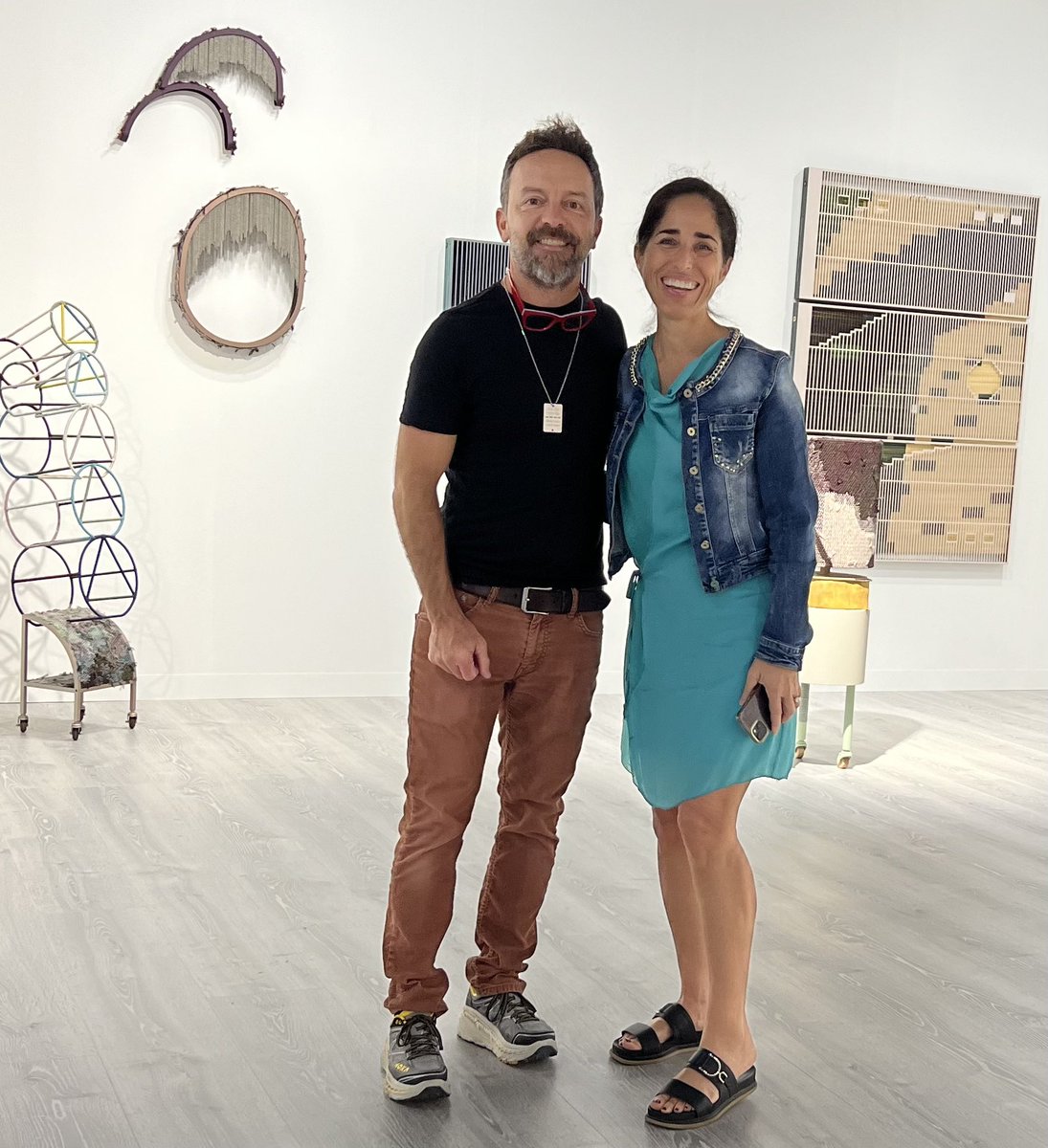 What a gem of a find at <a href="/ArtBasel/">Art Basel</a> …..a dear friend of the <a href="/allinpod/">All In Football Show</a> and a kind human being.  Chatted with <a href="/altcap/">Brad Gerstner</a> Brad..just a generous, easy going and open individual.  Thanks for letting me invade your personal time, take a pic and make my hike to Miami from Toronto a treat.