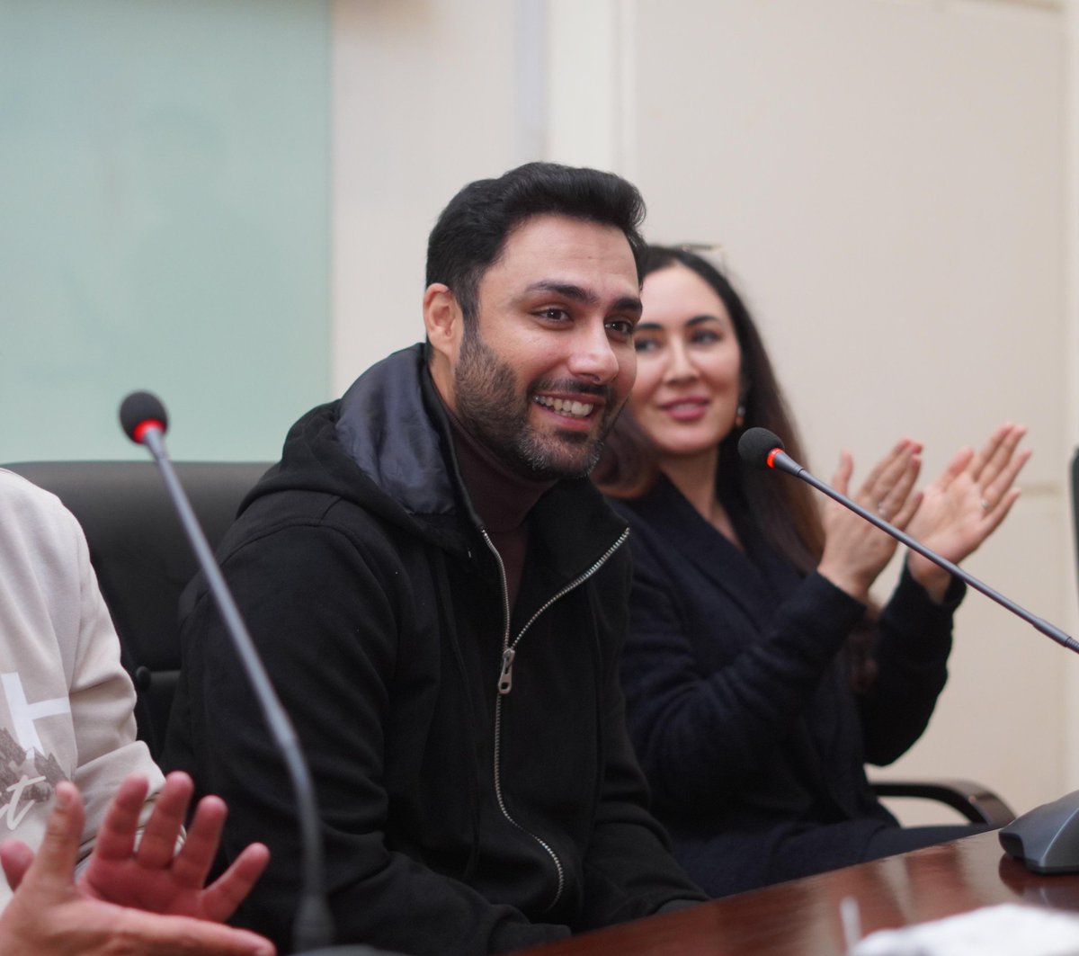 Team Gunjal at BNU Lahore for Meet &amp; Greet session. It was an amazing interaction with the students. 

Film Gunjal is releasing on 15th Dec 2023.

<a href="/adurproductions/">Adur Productions</a>
@shoaibsultan007
<a href="/nighatakbarshah/">Nighat Akbar Shah</a>
#Gunjal #Gunjalmovie #Entangled