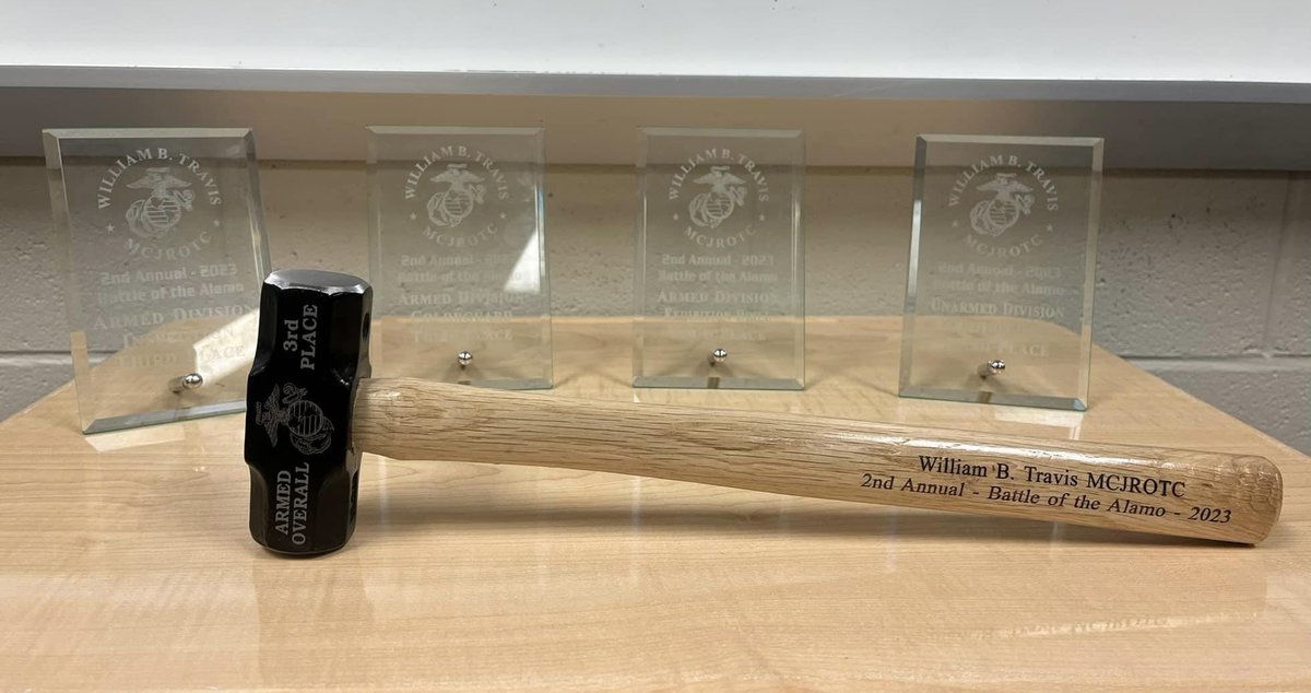 Congratulations Cadets! Travis Drill Meet
1st place Academics 
Armed Division:
3rd Overall
3rd Place Inspection
3rd Place Color Guard
3rd Place Exhibition Drill
Unarmed Division:
3rd Place Exhibition Drill
So Proud of these teams! <a href="/HumbleISD_AHS/">The Atascocita HS</a>