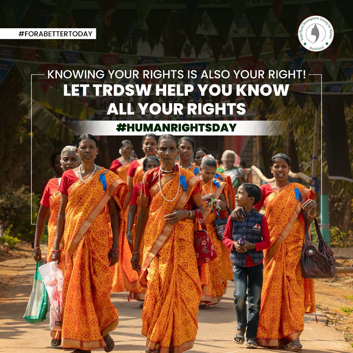 trdswtorpa's tweet photo. TRDSW empowers you through trainings on rights and entitlements, ensuring you not only understand but actively promote a world where justice, equality, and dignity prevail. Happy Human Rights Day!

#TRDSW #HumanRightsDay #NGO https://t.co/Jg2Qkp3kHX