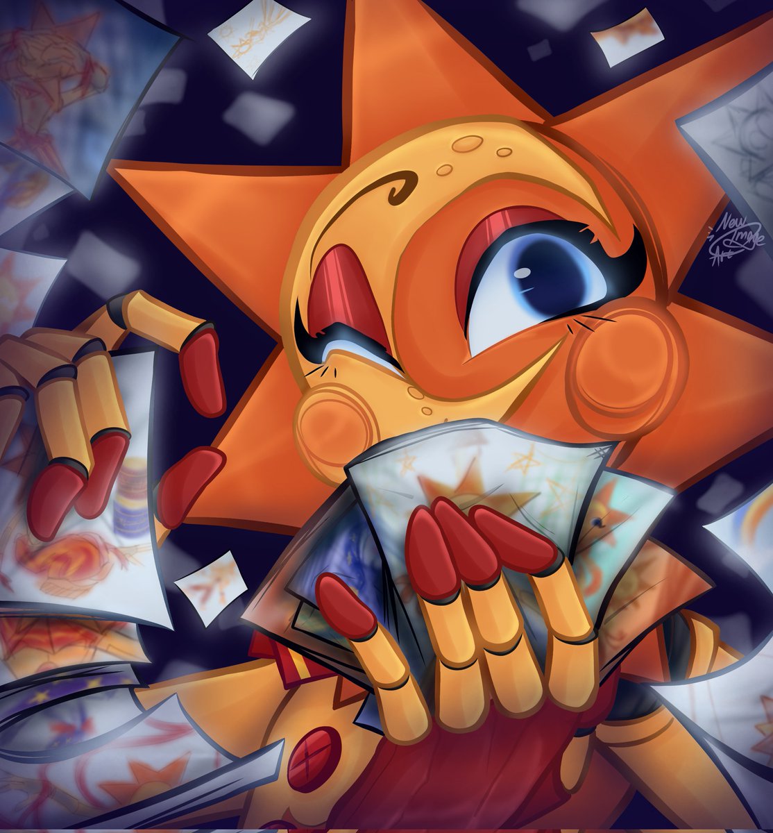 newimageart26's tweet photo. I love you. I need more content with you. ☀️

#sun #FNAF #fnafsecuritybreach #daycareattendant #fnafsb #artwork #digitalart #drawing https://t.co/ui3CzaPj5w