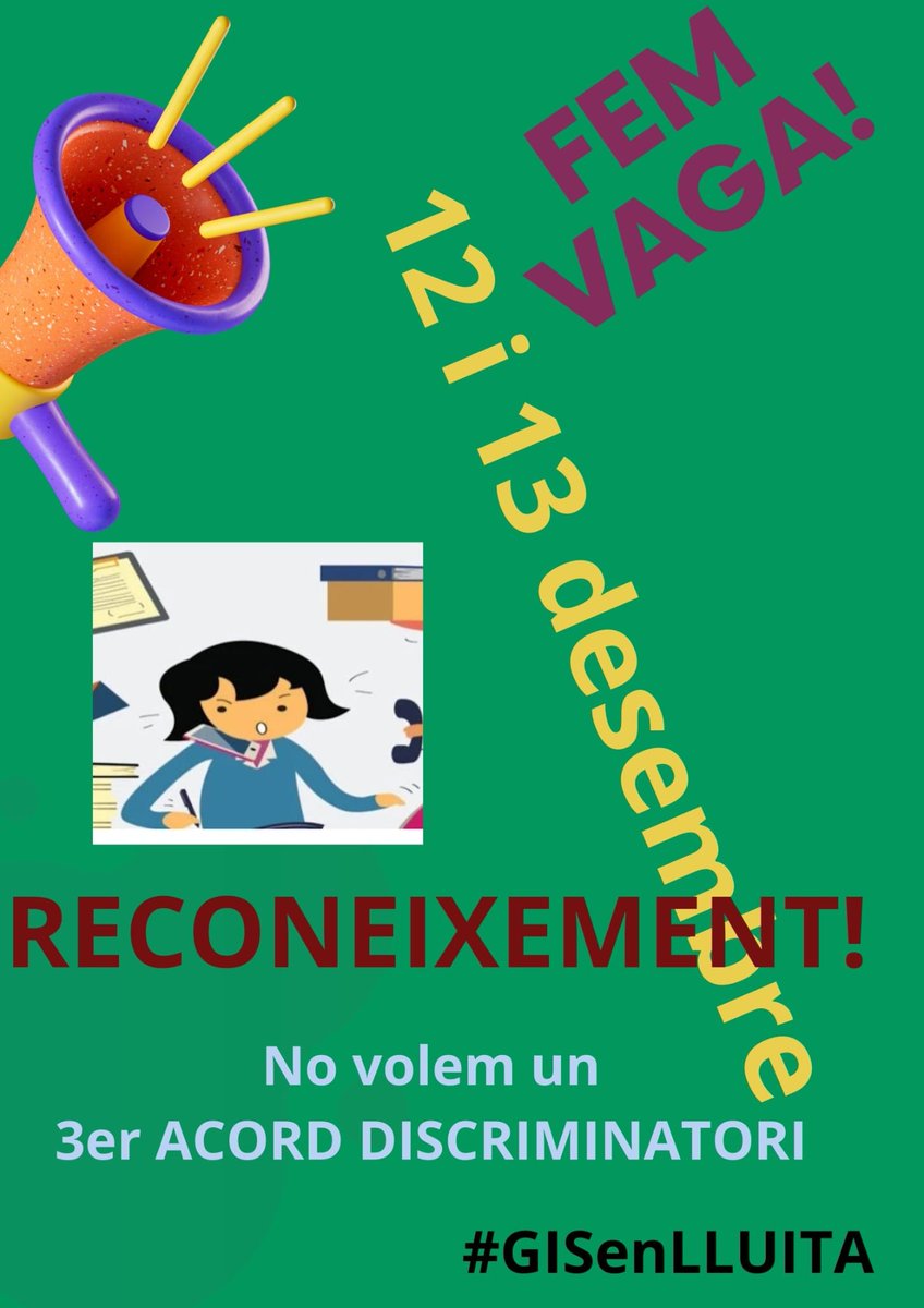 SocGIS's tweet photo. @elpuntavui Es clar que sí guapi. És per això fem vaga i que portem tots els dies sortint a les portes Dels centres a reivindicar. https://t.co/peUepuYNSu