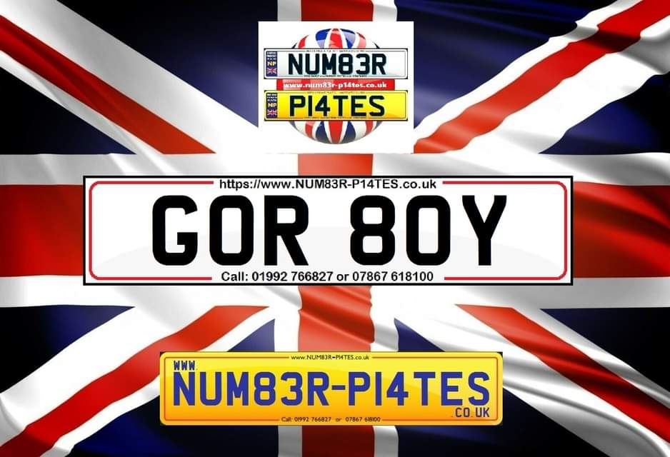 GOR 80Y - nice Suffix Plate in Stock, ideal for GORDON. 
Priced at £2k+Vat (£2400 inc).
Also, see our other Gordon plates on our Website.. NUM83R-P14TES.co.uk 
#gordon #gordonramsay #privateplate #numberplate #privatenumberplate #privatenumberplates