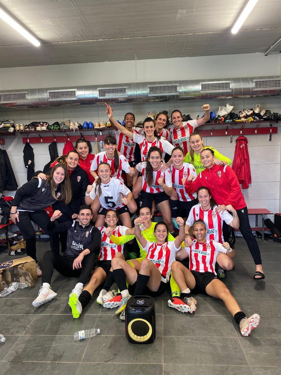 🔝 Tercer triunfo consecutivo del equipo femenino, tras vencer por 2-1 al Tolosa. ¡Que no pare la racha!