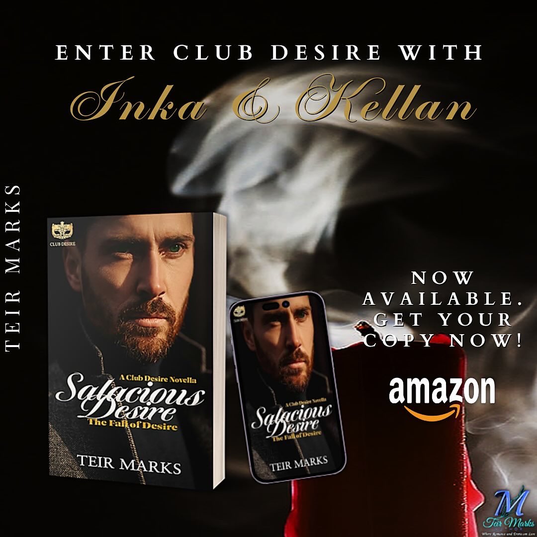 authorteirmarks's tweet photo. 🔥NEW STEAMY RELEASE🔥
Salacious Desire is LIVE! Get your copy:
https://t.co/5KHlhAY4tb
#StayEtched #EtchedVerse #writingcommunity #ClubDesire #FallOfDesire #steamyromance https://t.co/ycabs11vW0