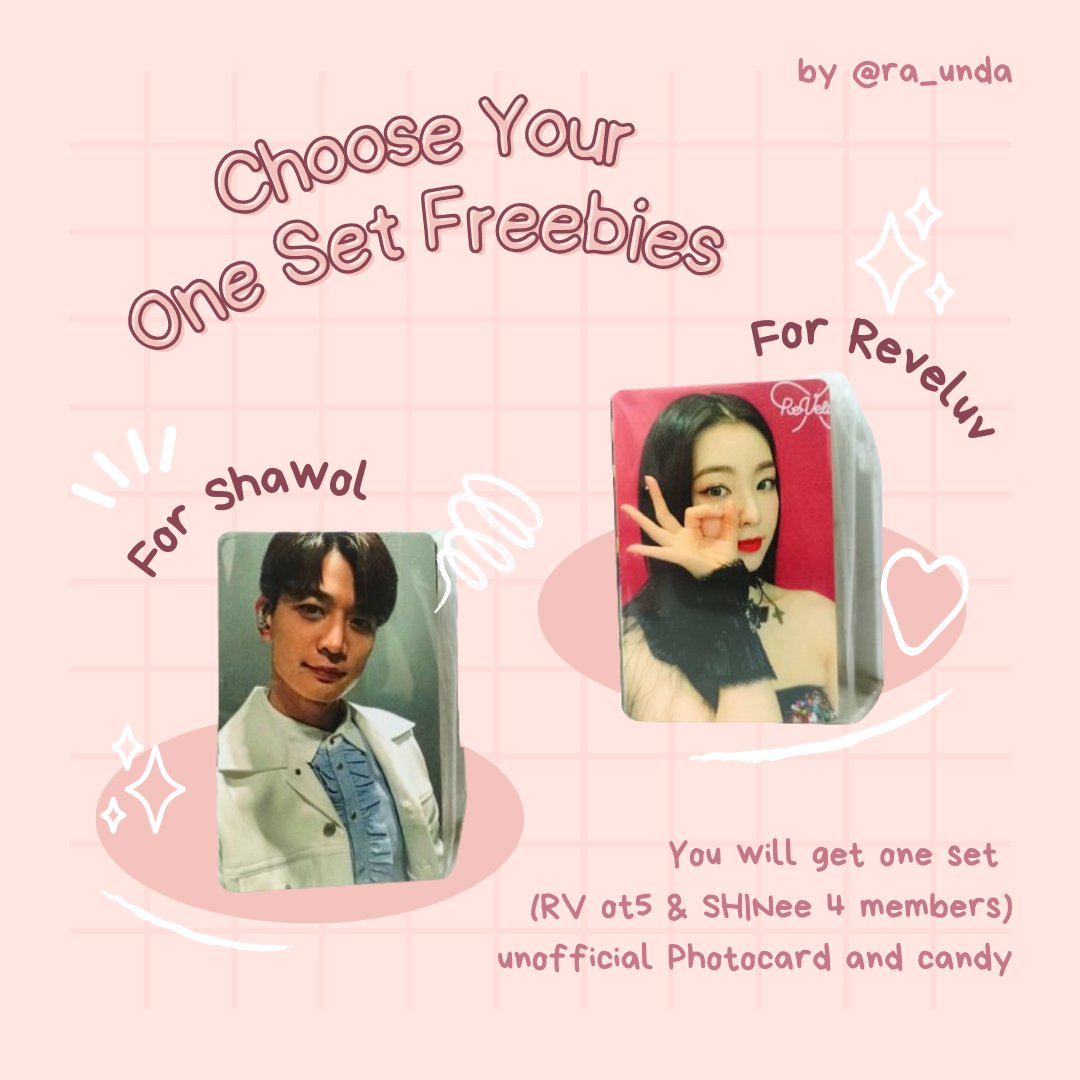 Hello shawols and reveluv 🤗

Aku mau bagiin freebies nih yang isinya unofficial photocard sesuai fandom ya

How to claim:
Cari aja aku yang pakai lanyard SHINee tapi bawa kartu TapCash Wendy Red Velvet

See you there 👋🏼
#LAZADAFEST #LazadaFest1212 

#KEY #SHINee #RedVelvet