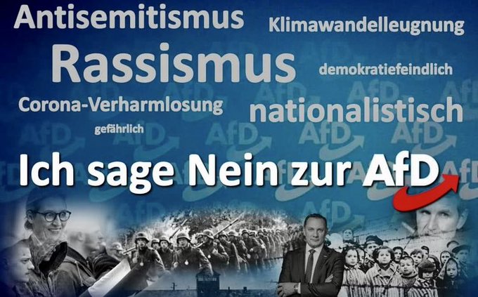 Werde ich dafür von Twitter gesperrt?
Wenn das so ist gerne!!! 
#AfDVerbotjetzt