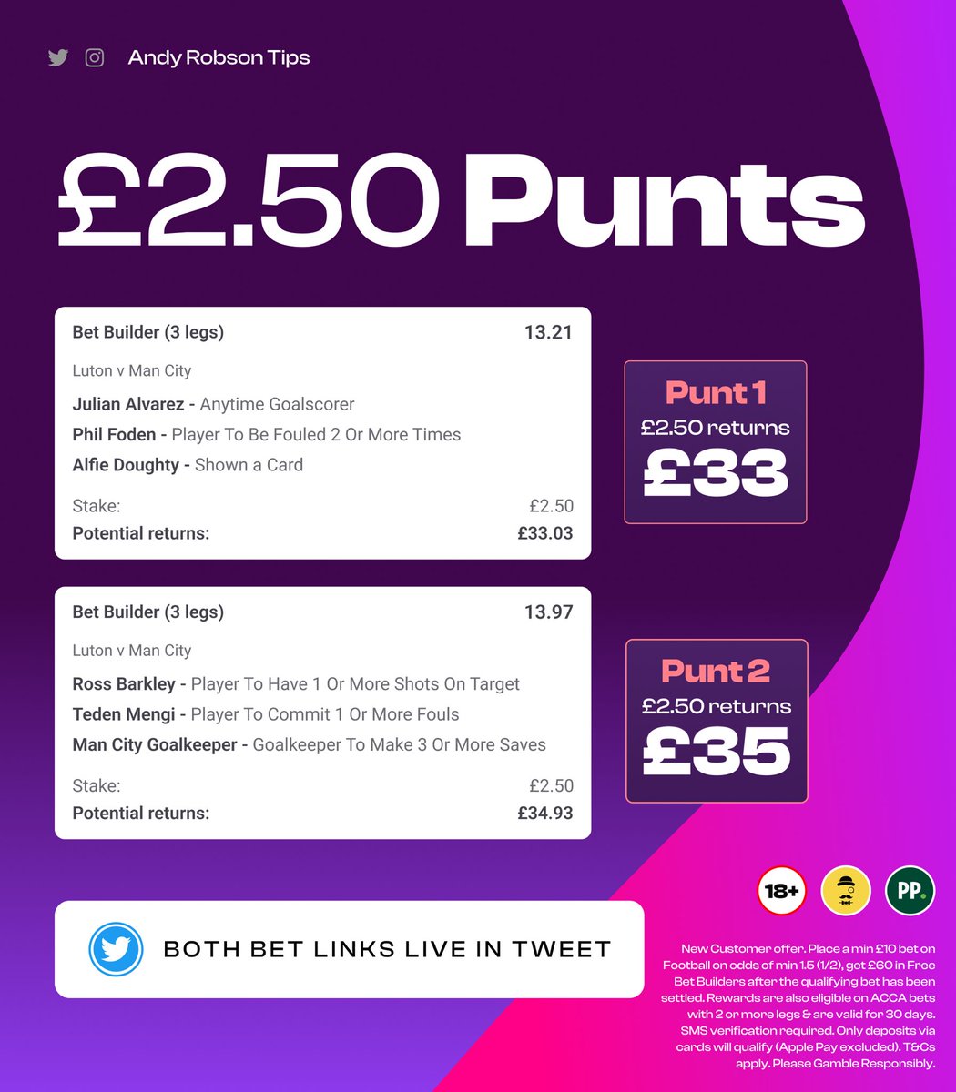 🎩 Andy’s Football Tips tweet media