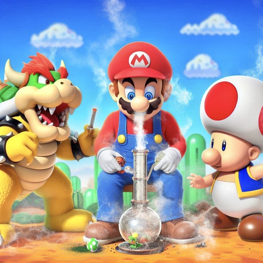 travisa850's tweet photo. Mario in it to win it https://t.co/UIiOig3ejC