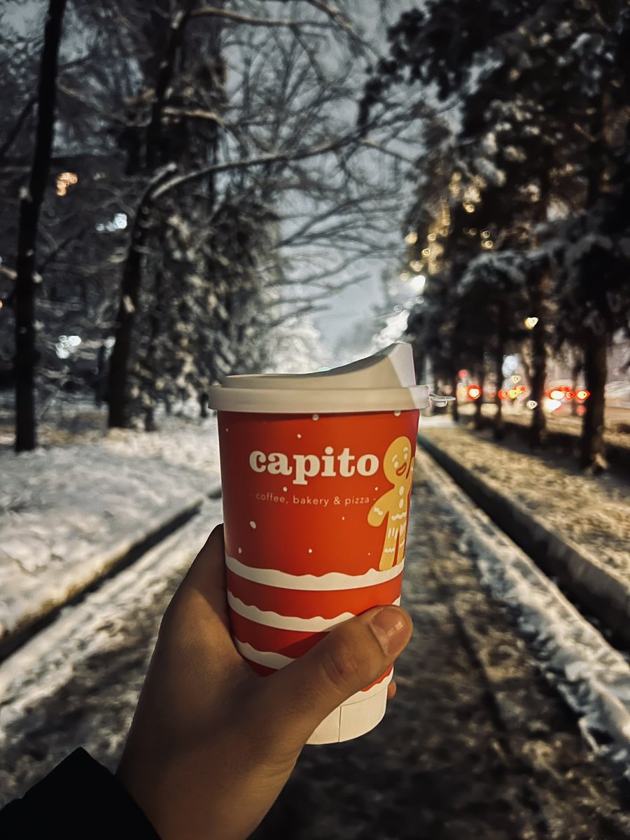 Не могу жить без прогулок даже зимой, а согревает и дарит новогоднее настроение <a href="/CapitoBishkek/">Capito</a>