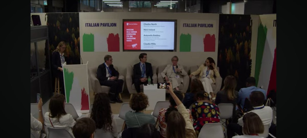 SaveChildrenIT's tweet photo. "Nel nostro progetto con #savethechildren abbiamo messo al centro le comunità locali, i bambini e il loro sviluppo socio economico con un approccio integrato e olistico". Claudia Millo, @Ferrero_EU parla del nostro progetto in Costa d'Avorio.
#COP28 #COP28UAE https://t.co/YWApsN4aZf