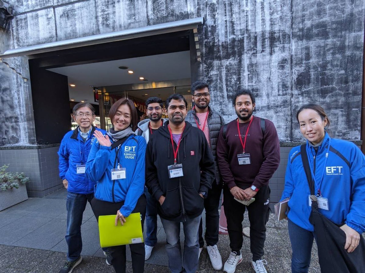 eft_kawagoe's tweet image. We had welcomed guests from Taiwan, Thailand, Russia, Indonesia, Germany, Singapore, Norway and India✨

#kawagoe #eftkawagoe #englishguide #koedo_kawagoe #sightseeing