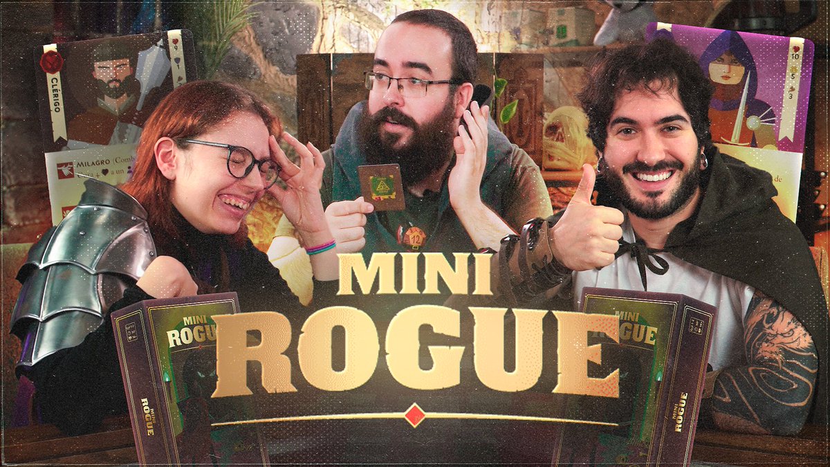 ¡Hoy llega Mini Rogue a Infrecuentes! Y es que la gente de <a href="/Tranjisgames/">Tranjis Games</a> nos ha retado a jugarlo. Si os gustan los roguelike tenéis que probar este juegazo que lo único que tiene de mini es el nombre.
No os perdáis el vídeo que además hay promo y sorteo!
➡️youtu.be/EI-WbIVZVaE
