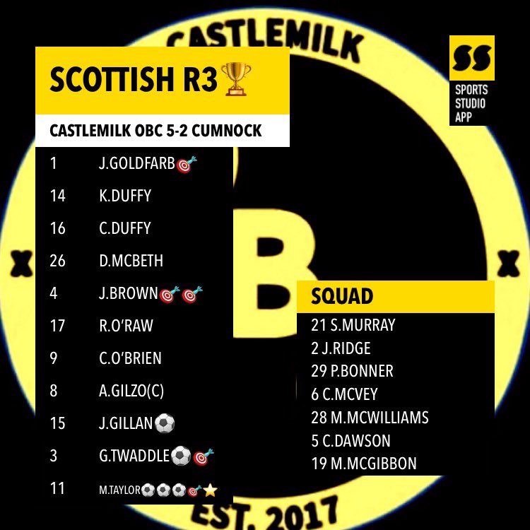 CCFC Saturday tweet media
