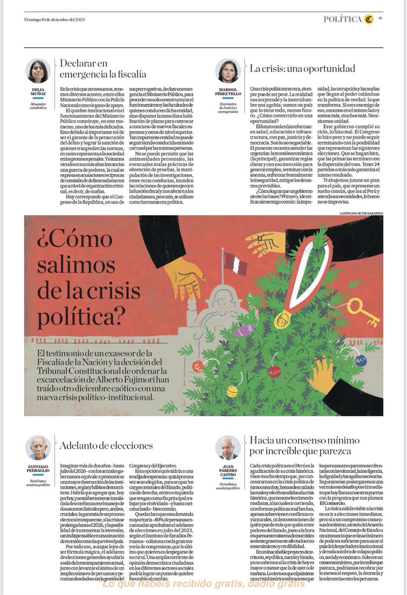 deliamunozym's tweet photo. Declarar en emergencia a la Fiscalía: no puede seguir siendo conducida en modo carrusel por las mismas personas.
No se puede permitir que las animosidades personales, inunden las relaciones de quienes ejercen la Función Fiscal. https://t.co/ShRDxPtZVw