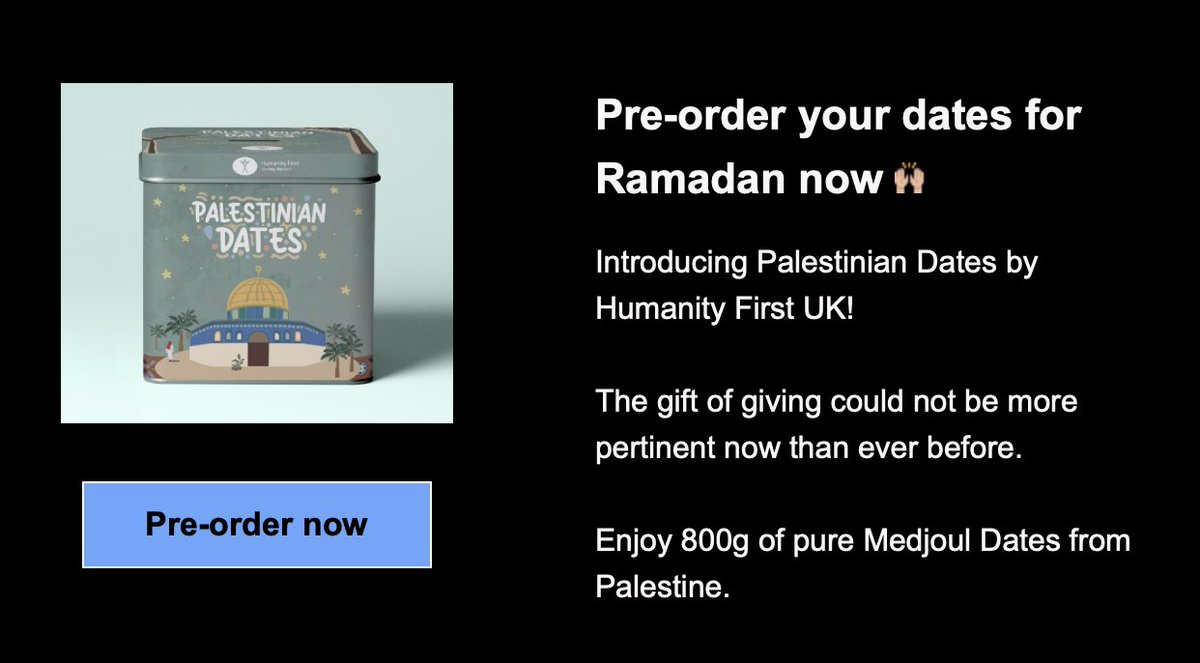 Before they run out, make sure to order your Dates from #Palestine from humanityfirstuk.myshopify.com/products/pales…