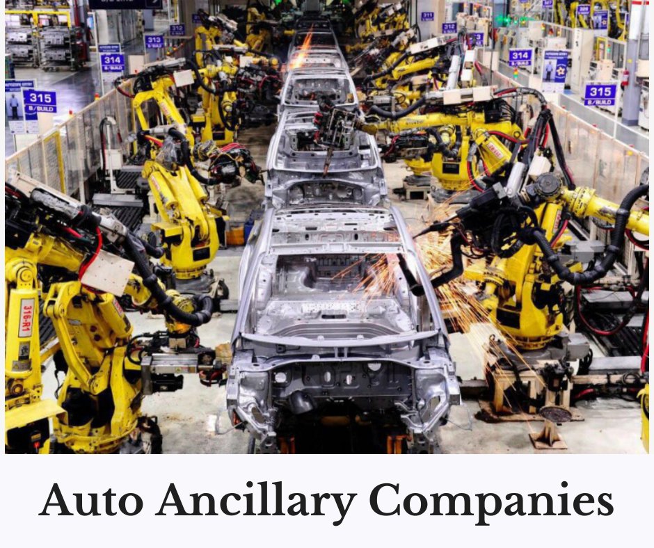 🔩Sector in focus: Auto Ancilliary🚘

🎯20 Micro and Small Caps paving the way for the future across the world.

[A thread..]🧵👇