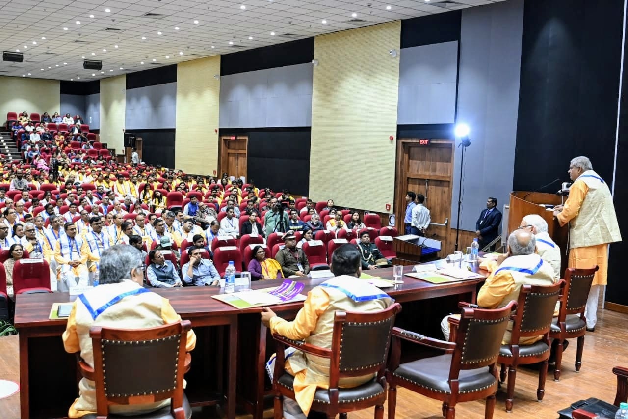 आपकी डिग्री आपके समर्पण, दृढ़ता और क्षमता का प्रतीक, जगदीप धनखड़ ने… - Your degree is a symbol of your dedication, perseverance and ability, Jagdeep Dhankhar…