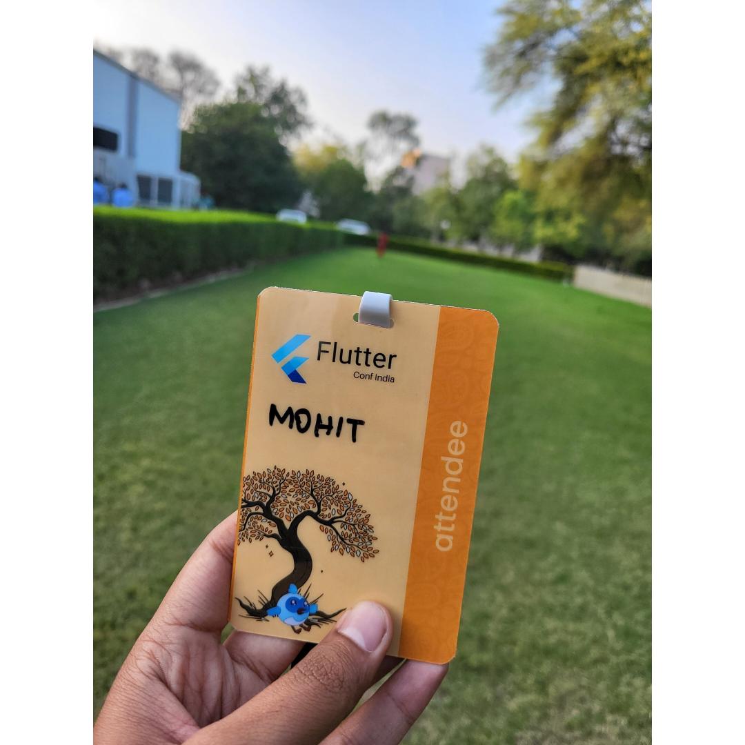 mohitjadav86's tweet photo. I had the great experience of attending the  @flutterconfin
India at Vigyan bhavan Ahemdabad
Flutterconf India Dec-2023

#FlutterConflndia #FlutterConfIndia23 #Flutter
#flutterdev #fluttercommunity
#flutter https://t.co/o2oh1AsMnE