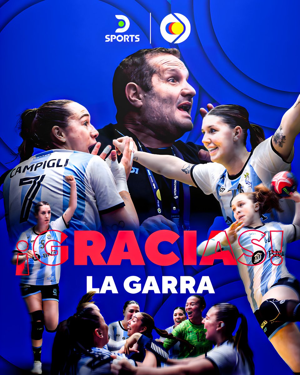 ¡GRACIAS, ARGENTINA! 🇦🇷🤩

🤾‍♀️ La Garra cerró su participación en el #MundialDeHandballEnDSPORTS con triunfo ante Ucrania.

¡Felicitaciones al equipo y al cuerpo técnico! 👏

#DENNORSWE2023 #HandballEnDSPORTS