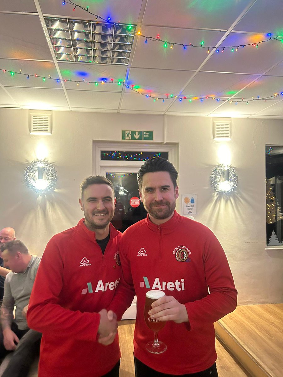 StapletonAFC's tweet photo. Great result yesterday for the Stapes!!
Ran out
4 v 2 winners vs @HenburyFC
Goals from
⚽️Little...screamer
⚽️Welling
⚽️oggy
⚽️Bardfield
MOM Matt Penny
Donkey..Dec
3 wins on the bounce !!
#UTSTAPES 🔴⚫️ https://t.co/lhCSAZBRPk