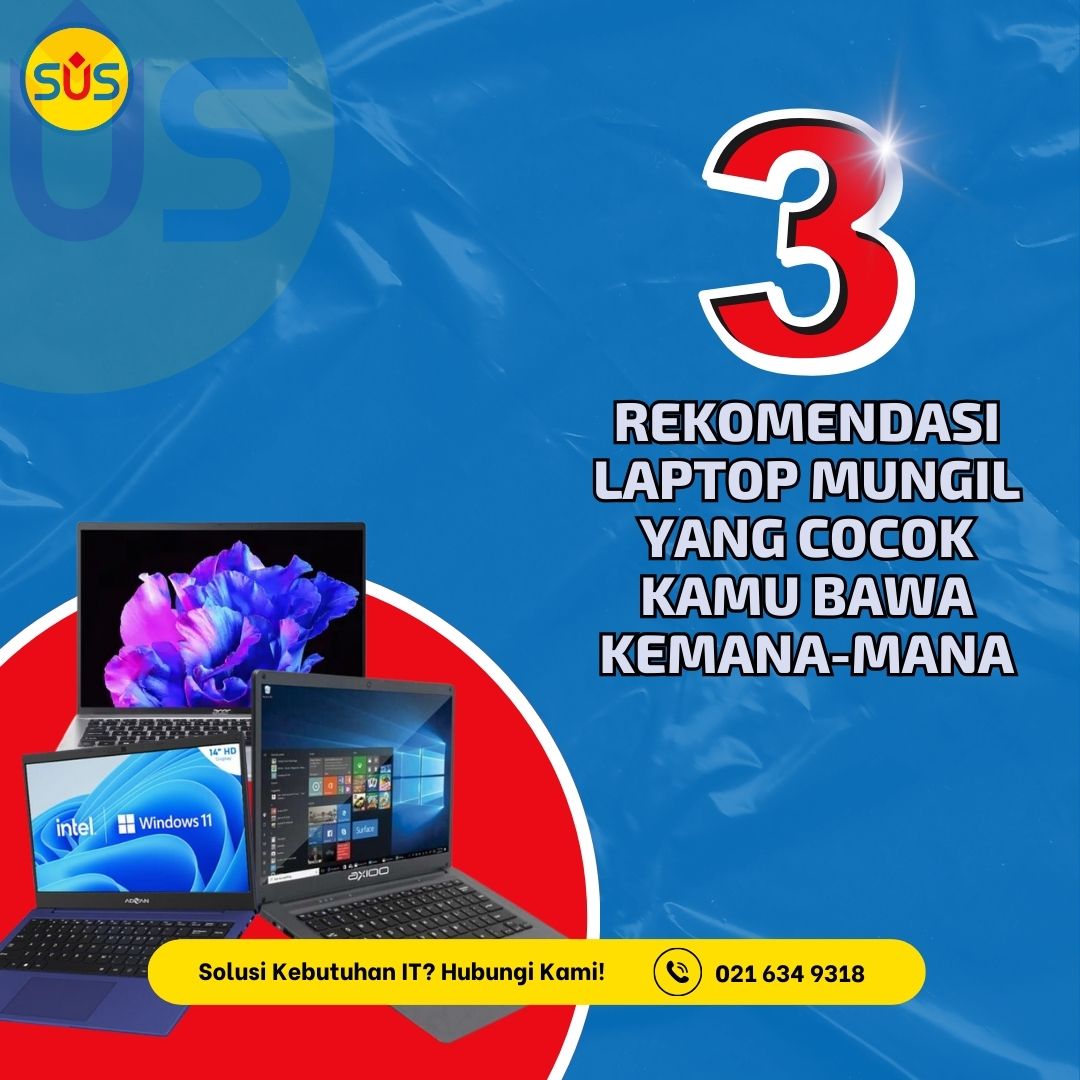 SUS_Usaha's tweet photo. Temukan kemudahan mobilitas dengan 3 pilihan laptop mungil terbaik! Dengan performa tinggi dan desain kompak, mereka teman setia untuk produktivitas di mana pun. Swipe left untuk mendapatkan informasi lebih lanjut! 

#LaptopMungil #MobilitasTinggi #Teknologi https://t.co/fvUv1Fw7sT