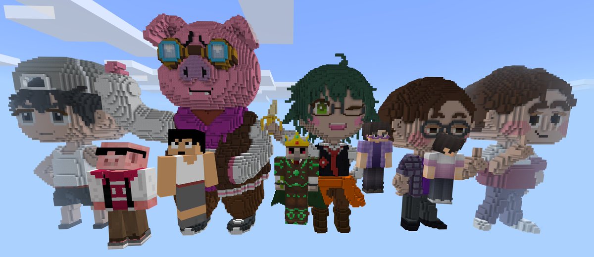 優勝✨🥇🏆✨MVPᐠ( ᐢᐤᐢ )ᐟ
終始いい雰囲気で最高に楽しかったです!!

 #マイクラバーサス