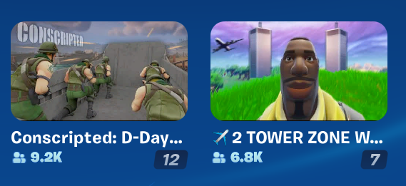 ImStopys's tweet photo. @RipJalens @FortniteStatus looks like their starting not to care about creative either............ https://t.co/IhISsbqK5M