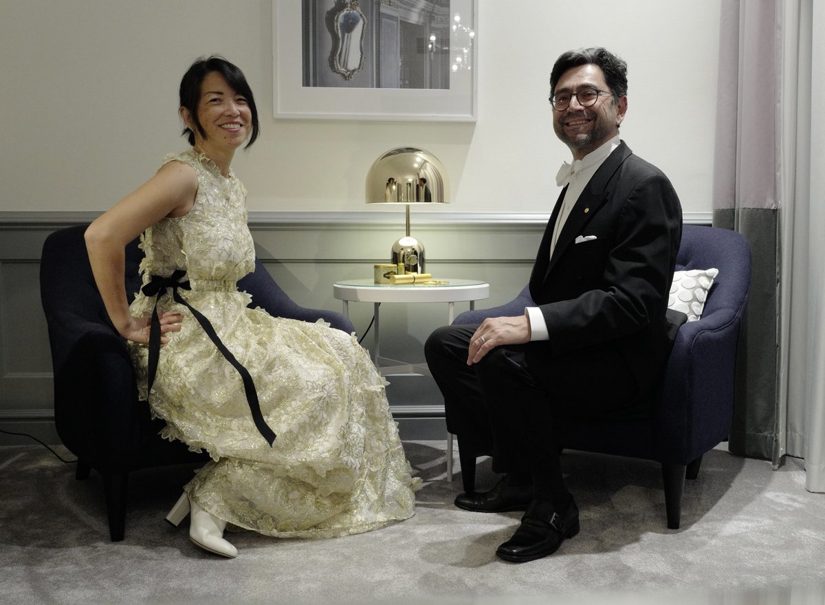 ardemp's tweet image. Go time! ⁦@NobelPrize⁩ ceremony and banquet 2023.