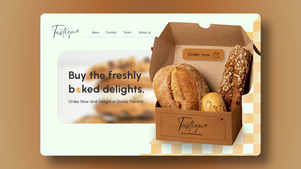 shrutidesigns_'s tweet photo. What about this? bakery website landing page Ui design.
#figma #productdesign #web #userexperiencedesign #landingpage #uxuidesign #appdesigner #uiuxsupply #creative #uidesignpatterns #graphicdesigner #webdesigners #digitaldesign #illustration #inspiration https://t.co/Ao3FREeEmn