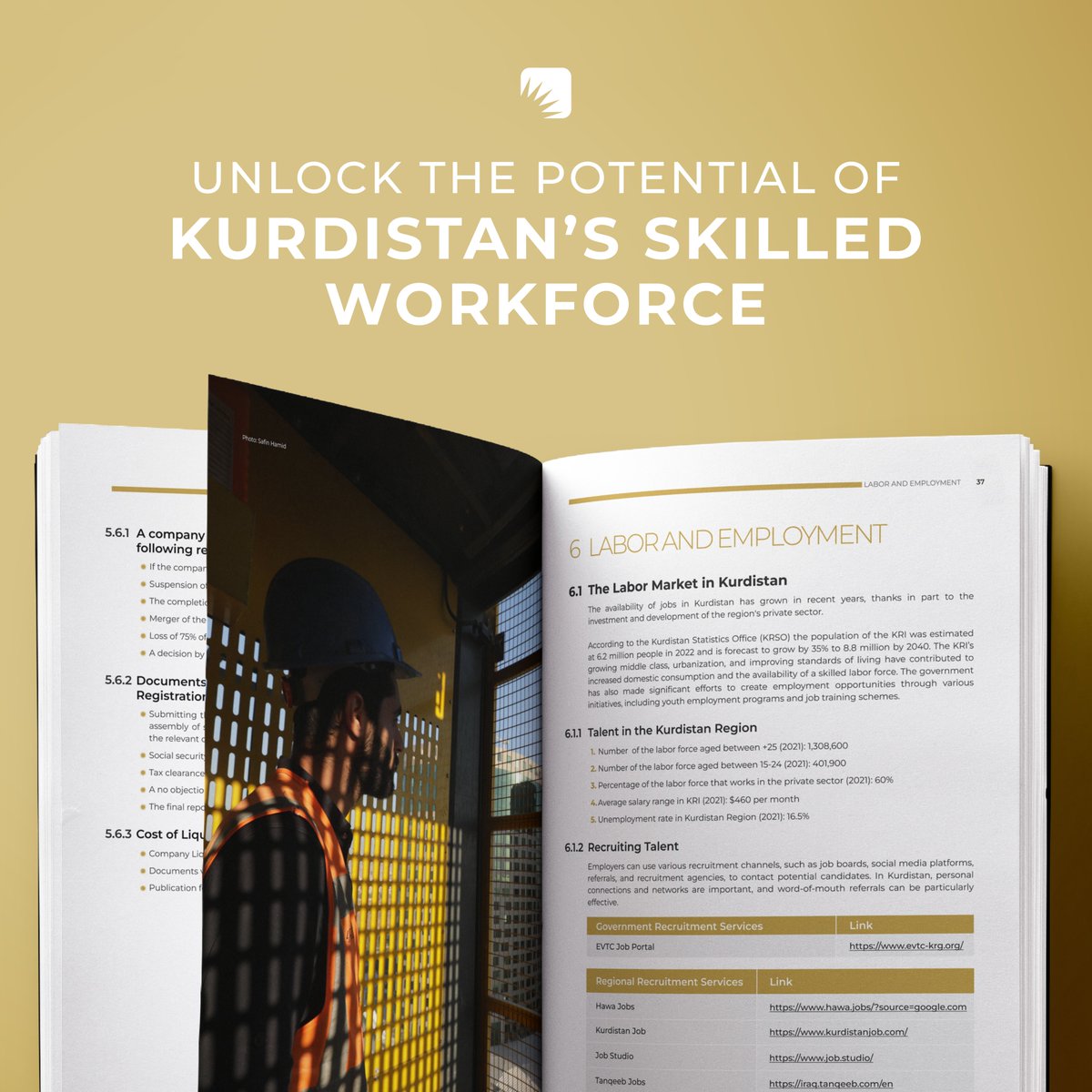 InvestKRI's tweet photo. Kurdistan boasts a skilled workforce known for its unwavering commitment to quality and safety, Supported by robust labor laws.
Read More: https://t.co/wVPI9v4lxJ
#InvestInKRI #YourGatewayForInvestment #investkurdistan #StrongerKurdistan https://t.co/hFysIV8inZ