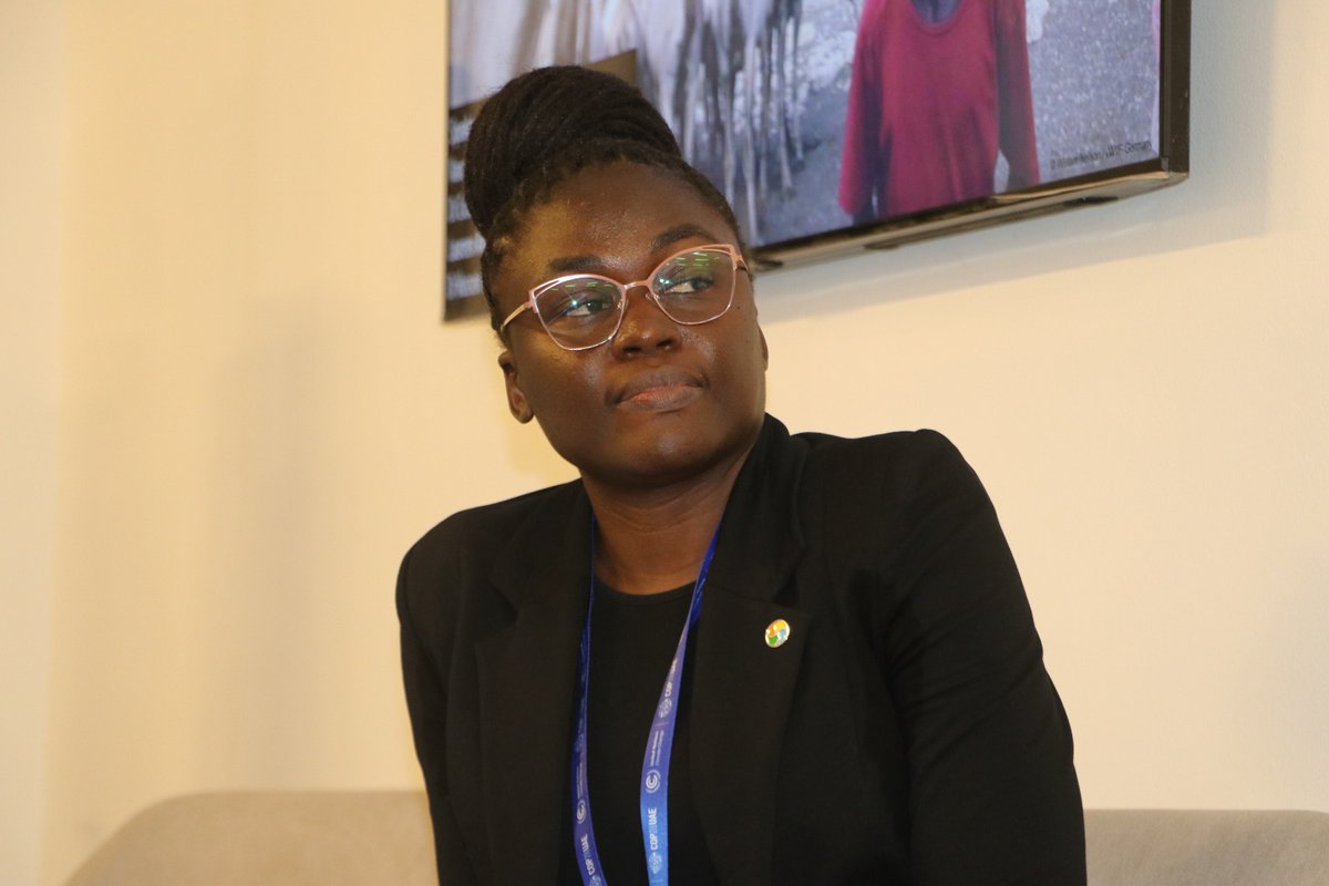 kenaff_farmers's tweet photo. "As the Food, Agriculture and Water thematic day comes to an end @COP28, we reiterate the need to have farmers at the centre of food systems transformation and the need to have them identified as a key part of the solution to climate change," Ms. Awuor, KENAFF.

#COP28UAE #COP28 https://t.co/Vixc8hlJ9C