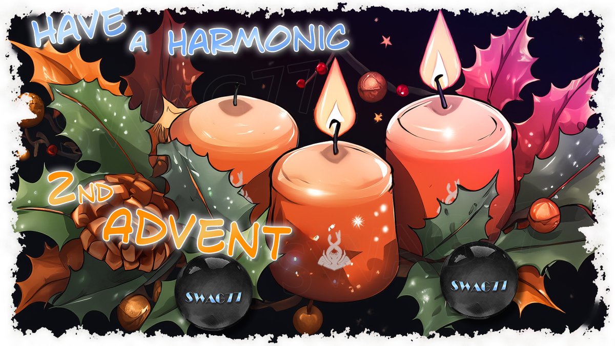 // The SWAG77, Loony and I wish everyone a harmonic 2nd Advent 2023! 🕯️🕯️ <a href="/SWAG_77/">Star Wars Actors Guild 77 (SWAG77)</a>

#SWAG77 #StarWars #Thrawn #Chimaera #Ahsoka #LothCat