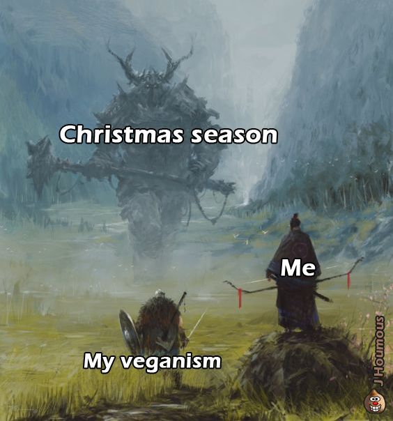 j_hummus's tweet photo. #veganmeme #veganmemes #vegetarianhumor #Vegan #vegan #vegans #veganism #vegetarian #vegetarians #vegetarianism #VeganForTheAnimals #carnism #meateaters #nonvegans #carnists #goveg #GoVegan #nomeat #meatisnotforhumans #meatless #ethics #chrismas https://t.co/fZWizw810s