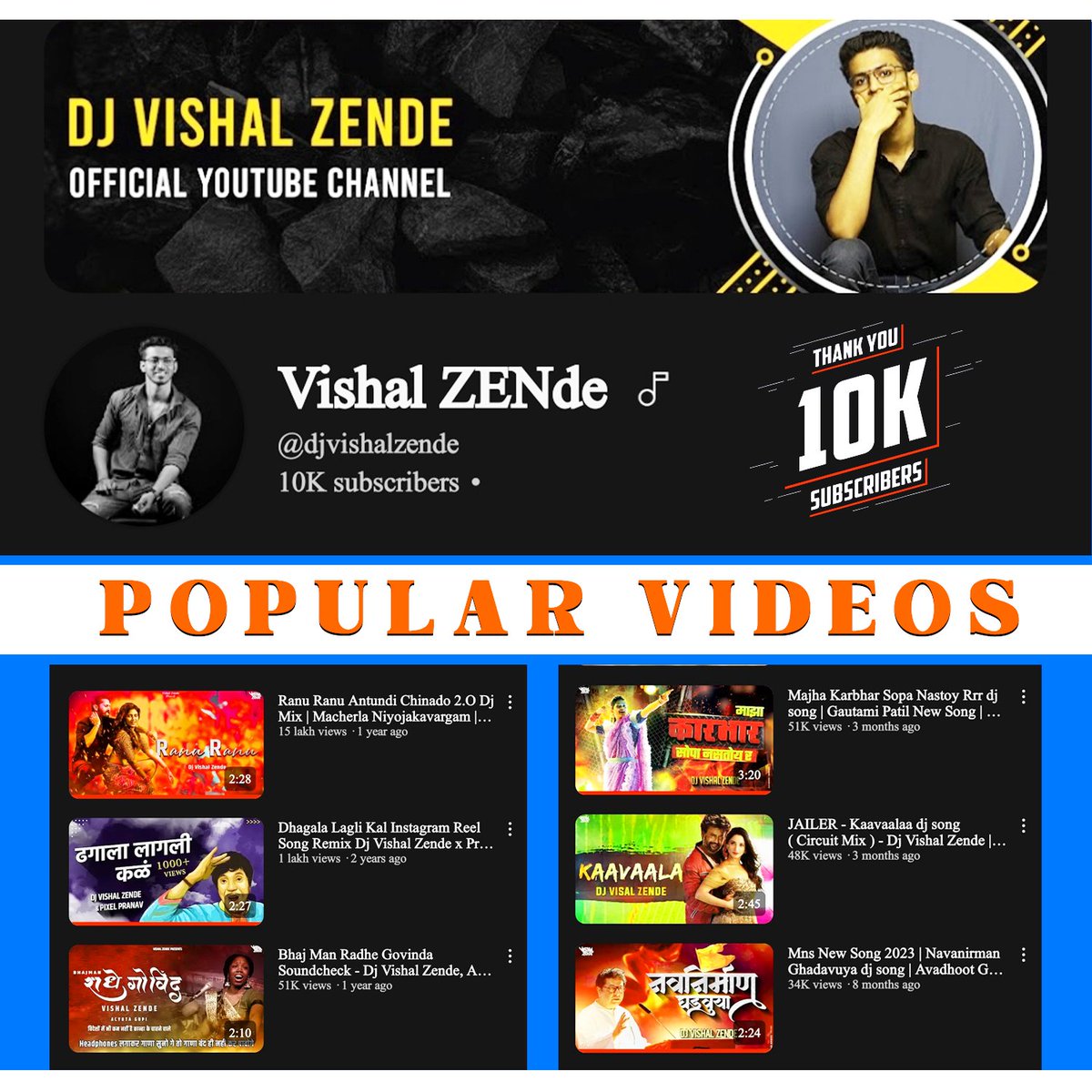 Vzen007's tweet photo. I'm very thankful to all my fans for their constant love and support. 🙏😍
.
.
.
.
.
.
.
#thanks #thanksforyoursupport #thankyou #keepsupporting 
#10ksubscribers #10k #10kfamily https://t.co/yIetXdGnxl