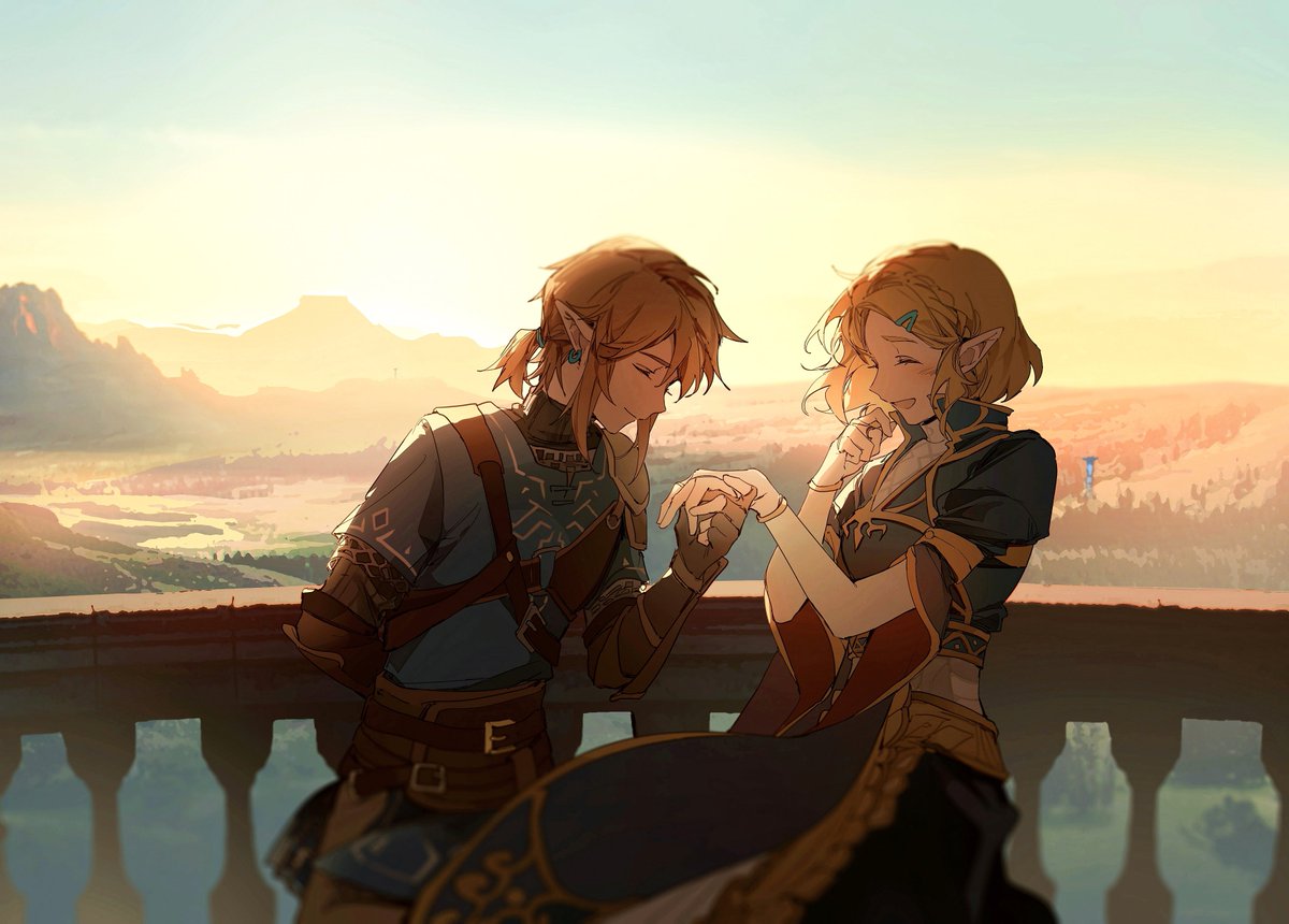 yuno_11_02's tweet image. #totk #zelda #zelink