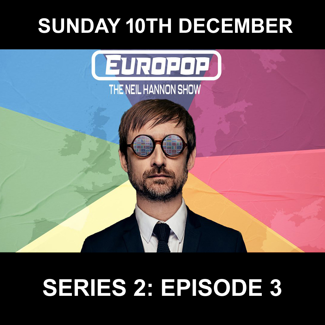 COMING UP: THIS AFTERNOON 4-5pm Episode 3 of Europop @bbcradioulster Listen live online: bbc.co.uk/programmes/m00… The show will be available on @bbcsounds after broadcast. #NeilHannon #TheDivineComedy #Europop #Radio